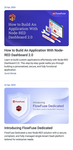 FlowFuse blog on mobile